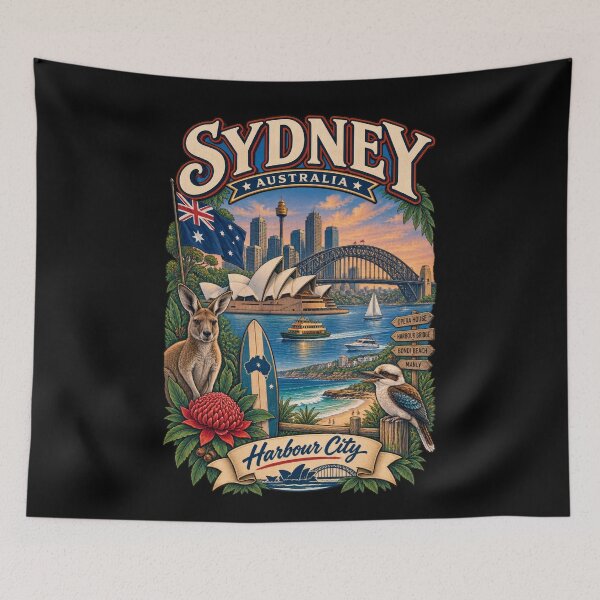 Item preview, Sydney – Australia Calling designed and sold by RockitBaby.