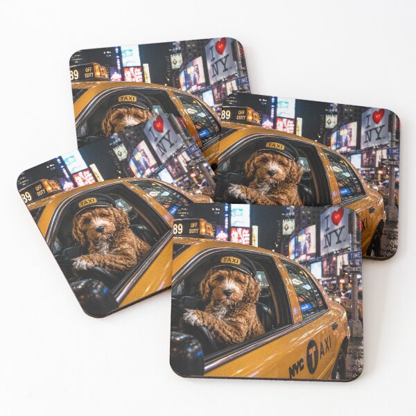Item preview, Cockapoo Cab Driver in Times Square designed and sold by Paul Thompson Photography.