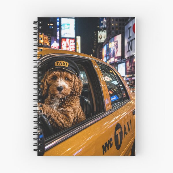 Item preview, Cockapoo Cab Driver in Times Square designed and sold by Paul Thompson Photography.