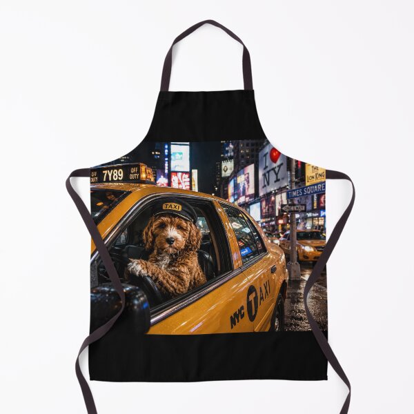 Item preview, Cockapoo Cab Driver in Times Square designed and sold by Paul Thompson Photography.