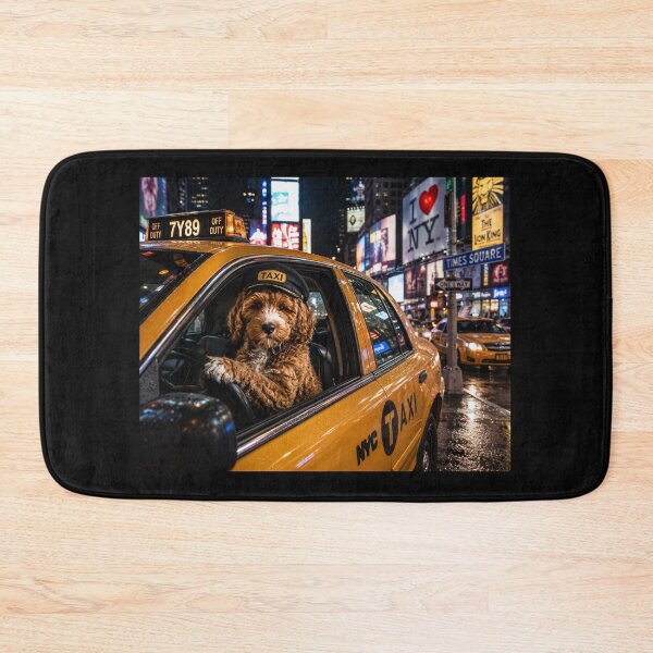 Item preview, Cockapoo Cab Driver in Times Square designed and sold by Paul Thompson Photography.