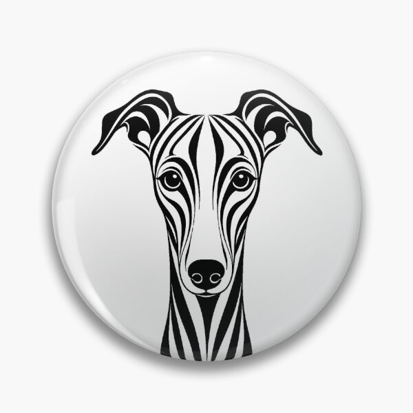 Item preview, Minimalist Greyhound Line Art - Elegant Whippet & Sighthound Dog Portrait designed and sold by SVox.