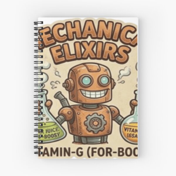 Item preview, Mechanical Elixirs Vitamin G Robot Mechanic designed and sold by FABIOLA1970.