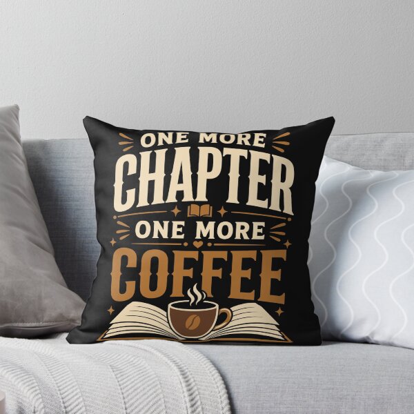 Item preview, One More Chapter One More Coffee designed and sold by PrintivoraHub.