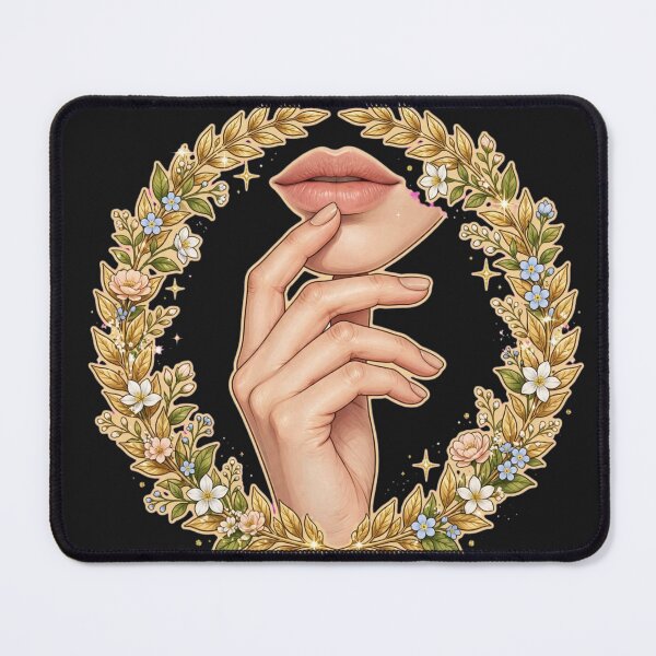 Item preview, Thank You Sign Language with Gold Wreath designed and sold by Surviving Monday Club.