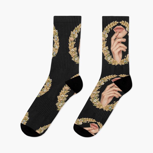 Item preview,  Thank You Sign Language with Gold Wreath designed and sold by Surviving Monday Club.