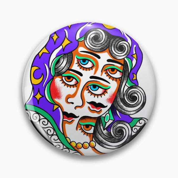 Item preview, Gypsy Woman Old School Illusion designed and sold by MARCOSURREAL.