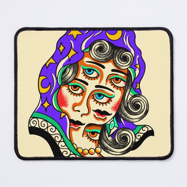 Item preview, Gypsy Woman Old School Illusion designed and sold by MARCOSURREAL.