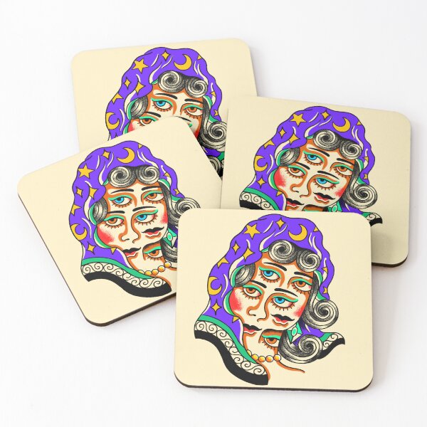 Item preview, Gypsy Woman Old School Illusion designed and sold by MARCOSURREAL.