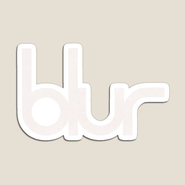 Item preview, blur logo white designed and sold by noakoto.