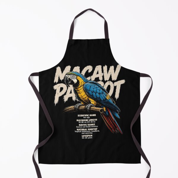 Item preview, Vibrant macaw parrot illustration for nature lovers designed and sold by rafaeltto.