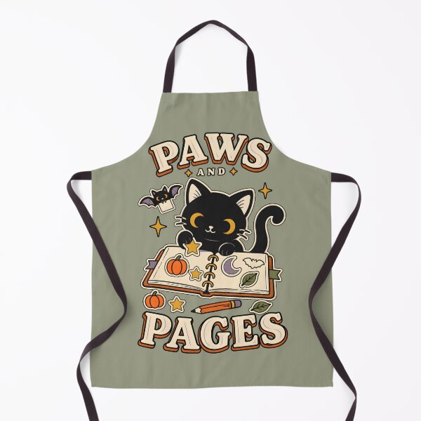 Item preview, Paws and Pages Retro Black Cat Scrapbooking designed and sold by MAD's Recreation Studio.