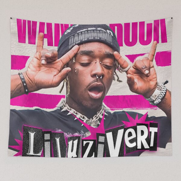 Item preview, Wanna Just Rock Lil Uzi Poster designed and sold by taylorhogward.