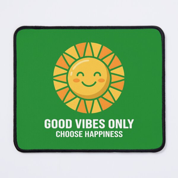 Item preview, Good Vibes Only Choose Happiness Cute Sunshine Positive Quote. designed and sold by MyHappyArtShop.