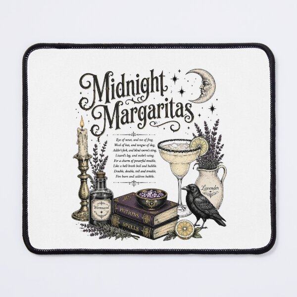 Item preview, Midnight Margaritas Witchy Halloween Gothic Girls Tequila Witch Aesthetic designed and sold by CatiaStudioArt.