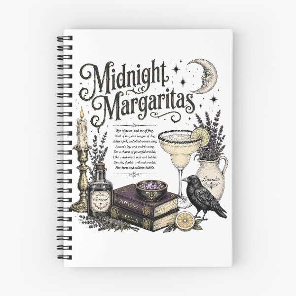 Item preview, Midnight Margaritas Witchy Halloween Gothic Girls Tequila Witch Aesthetic designed and sold by CatiaStudioArt.
