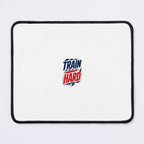 Item preview, Train Hard | Sporty Motivational Typography Design designed and sold by KaroxoStore.