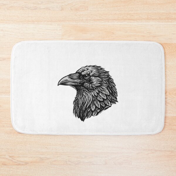 Item preview,  Black Raven Gothic Bird Design Crow Artwork designed and sold by SOUFIANE1991.