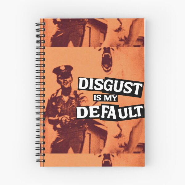 Item preview, Disgust Is My Default (Anti-Cop) designed and sold by weirdove.