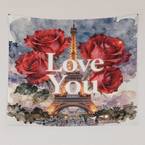 Item preview, Delacroix – Love You: Romantic Paris Dream designed and sold by FotoworldEdel.