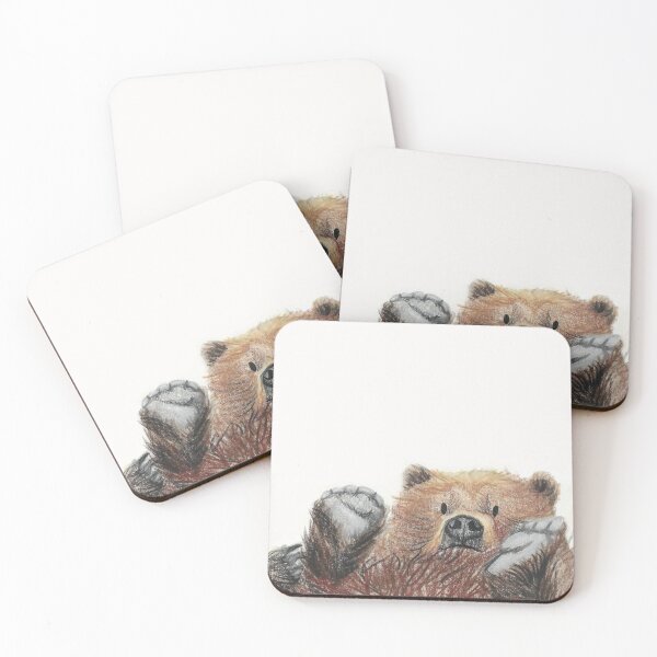 Item preview, Bear on its back designed and sold by Kimberley Cummings Illustration.