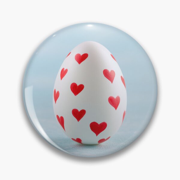 Item preview, Love Hearts Egg – Cute Romantic Egg Design designed and sold by WordPlayStudio.