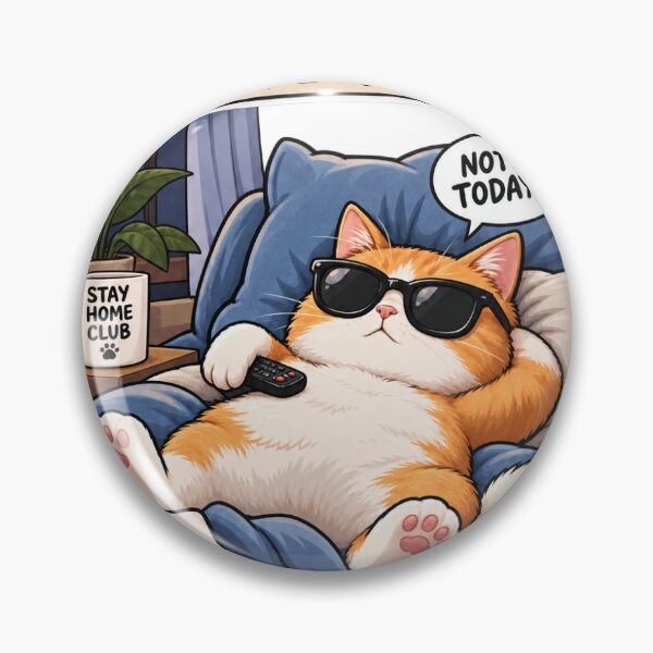 Item preview, Sorry, I Have Plans | Funny Introvert Cat Doing Nothing designed and sold by COZY CAT CLUB.