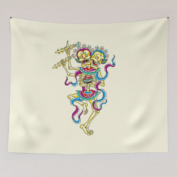 Item preview, Citipati Skeleton Dancers Old School designed and sold by MARCOSURREAL.