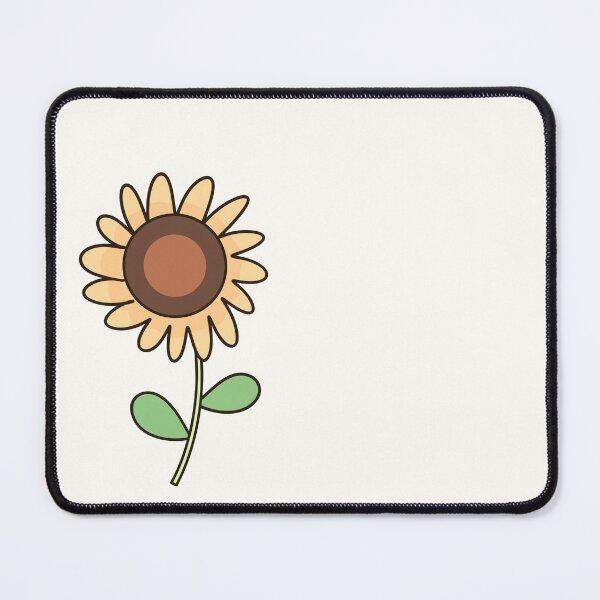 Item preview, Hand Drawn Sunflower Flat Vector Kids Tee designed and sold by Porpor Artwork.