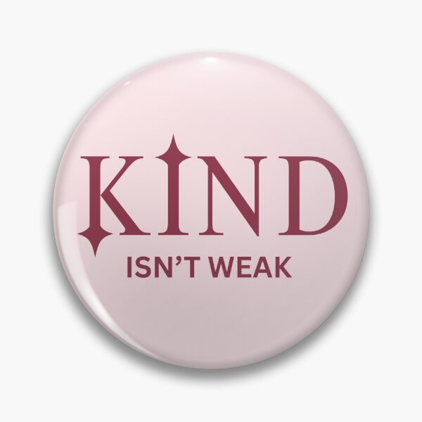 Item preview, Kind Isn't Weak | Sharp Spiked Serif & Mauve Statement Typography designed and sold by Sparkle First Co..