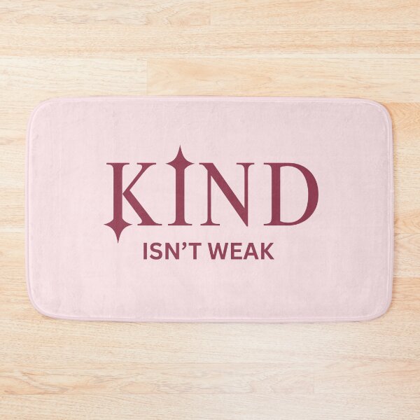 Item preview, Kind Isn't Weak | Sharp Spiked Serif & Mauve Statement Typography designed and sold by Sparkle First Co..