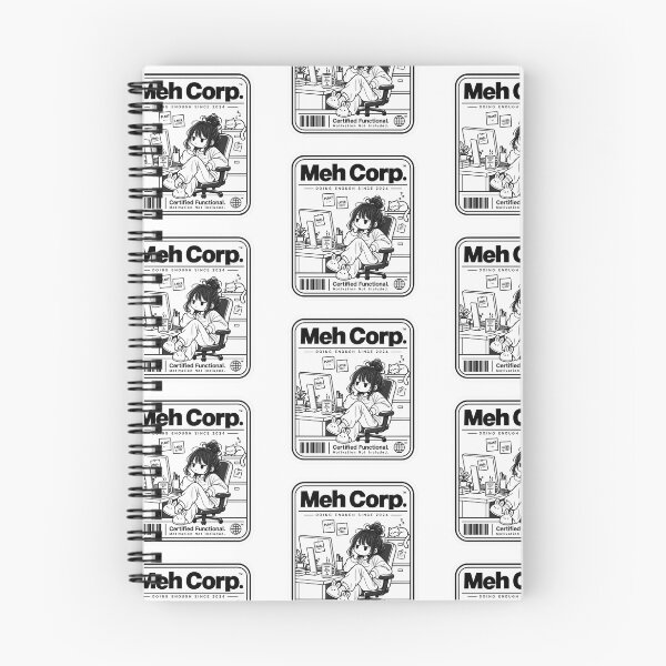 Item preview, Meh Corp Certified Functional Office Art designed and sold by littlepiptales.