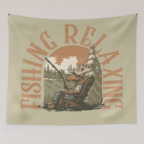 Item preview, Fishing Relaxing designed and sold by Fractal-Wizard.