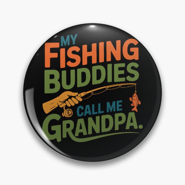 Item preview, My Fishing Buddies Call Me Grandpa, Gifts for Fishing Lovers and Grandpas designed and sold by MalwasBasket.