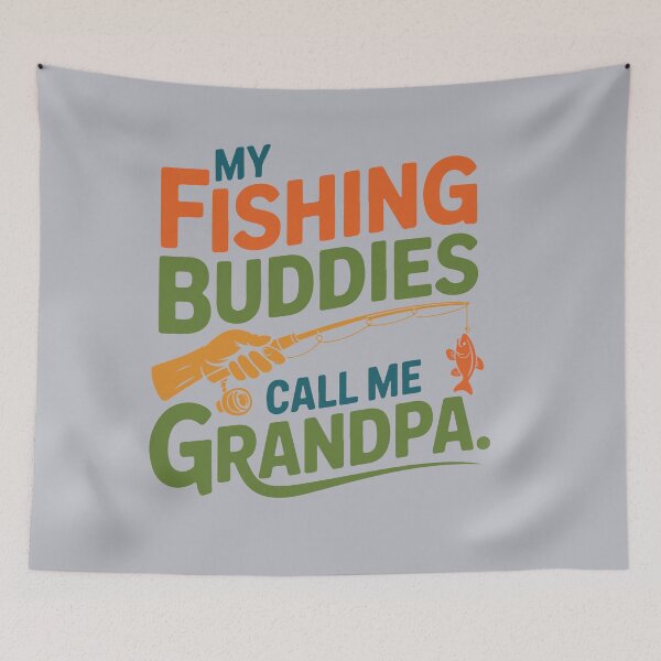 Item preview, My Fishing Buddies Call Me Grandpa, Gifts for Fishing Lovers and Grandpas designed and sold by MalwasBasket.
