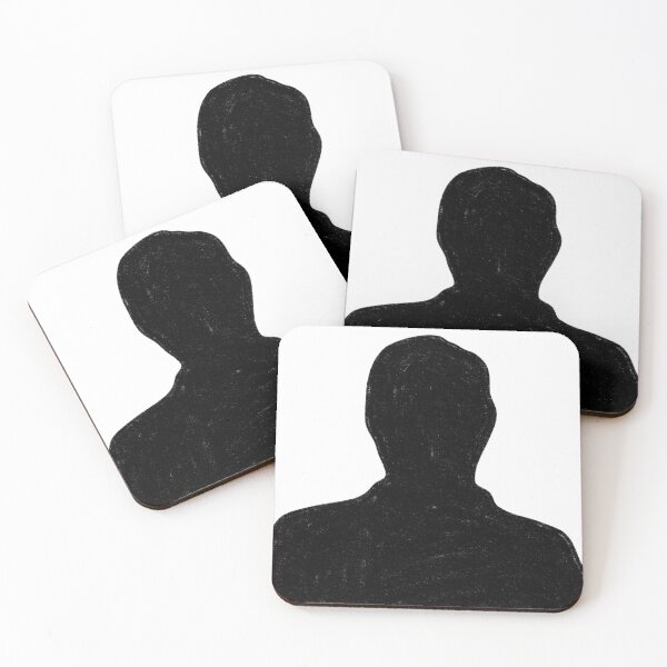Item preview, Hand Drawn Man Silhouette Illustration - Black Person Profile Art designed and sold by somimalikkk.