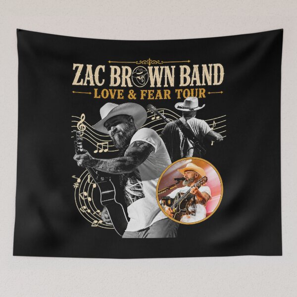 Item preview, Zac Brown Mermaid Tour 2026 Country Music Concert designed and sold by LouisaOReilly.