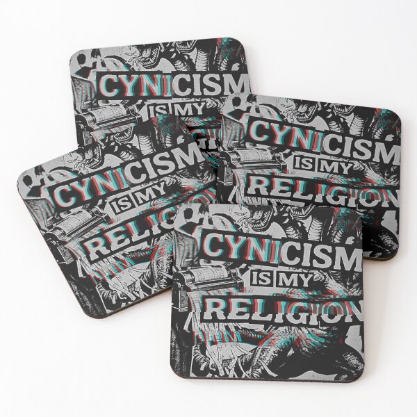 Item preview, Cynicism Is My Religion designed and sold by weirdove.