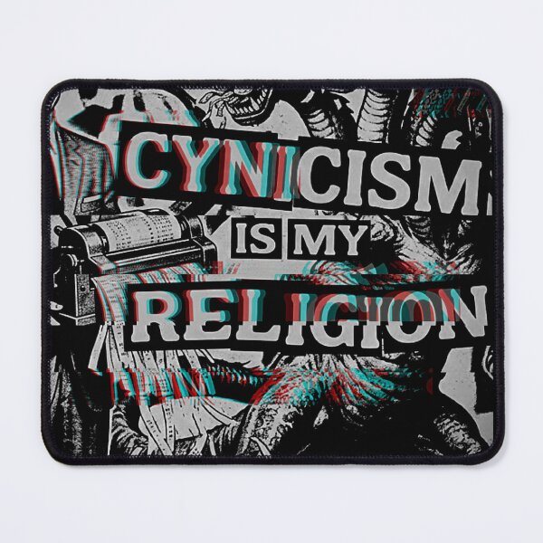 Item preview, Cynicism Is My Religion designed and sold by weirdove.