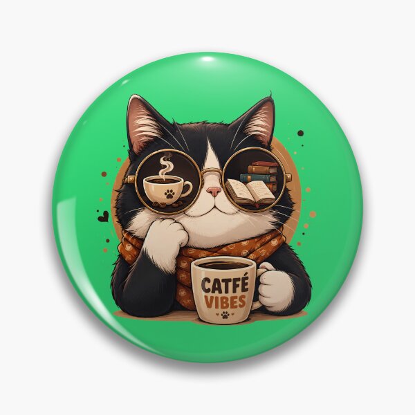 Item preview, SCA Coffee Cat - Barista Life Coffee Cupping Taster Specialty Coffee designed and sold by Retro Whiskers.