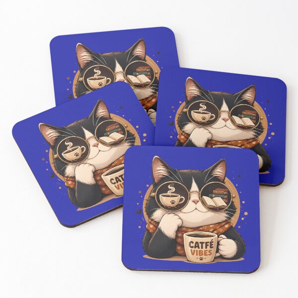 Item preview, SCA Coffee Cat - Barista Life Coffee Cupping Taster Specialty Coffee designed and sold by Retro Whiskers.