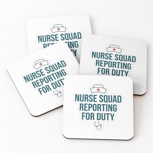 Item preview, Nurse Squad Reporting For Duty Funny Registered Nurse RN Medical designed and sold by raedattia.