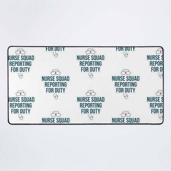 Item preview, Nurse Squad Reporting For Duty Funny Registered Nurse RN Medical designed and sold by raedattia.