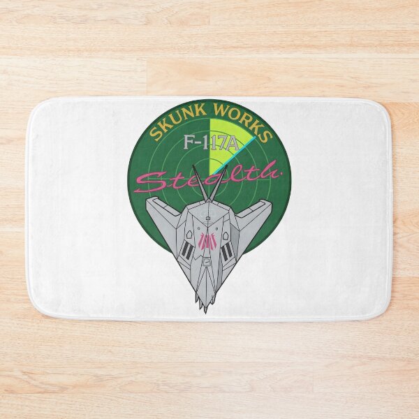 Item preview, Lockheed Skunk Works F-117A Stealth Nighthawk Radar Emblem Vector Graphic designed and sold by CharlieDesings.