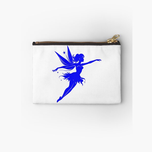 Item preview, Blue Flying Fairy Silhouette Design designed and sold by pattern-archive.