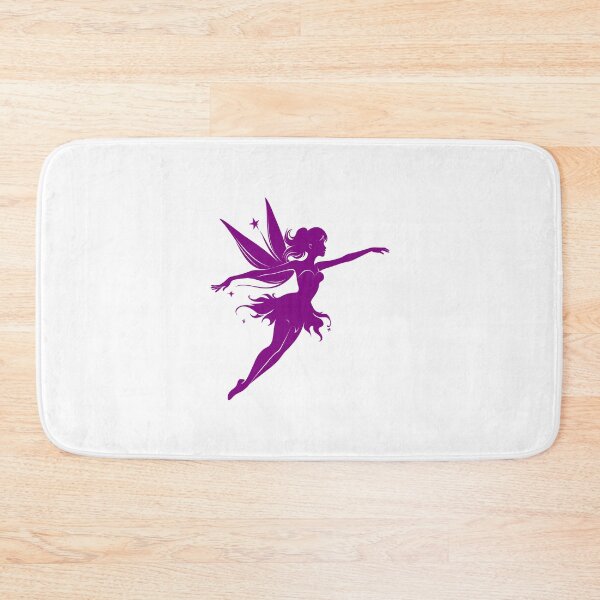 Item preview, Purple Flying Fairy Silhouette Design designed and sold by pattern-archive.