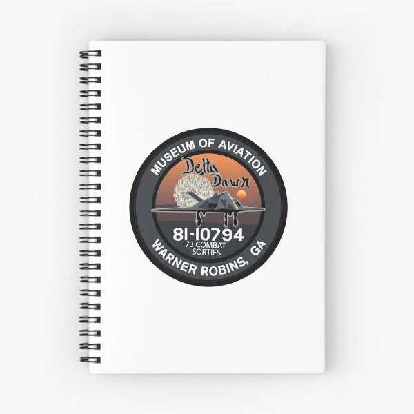 Item preview, USAF F-117 Nighthawk Delta Dawn Museum of Aviation Emblem Vector Graphic designed and sold by CharlieDesings.