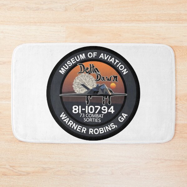 Item preview, USAF F-117 Nighthawk Delta Dawn Museum of Aviation Emblem Vector Graphic designed and sold by CharlieDesings.