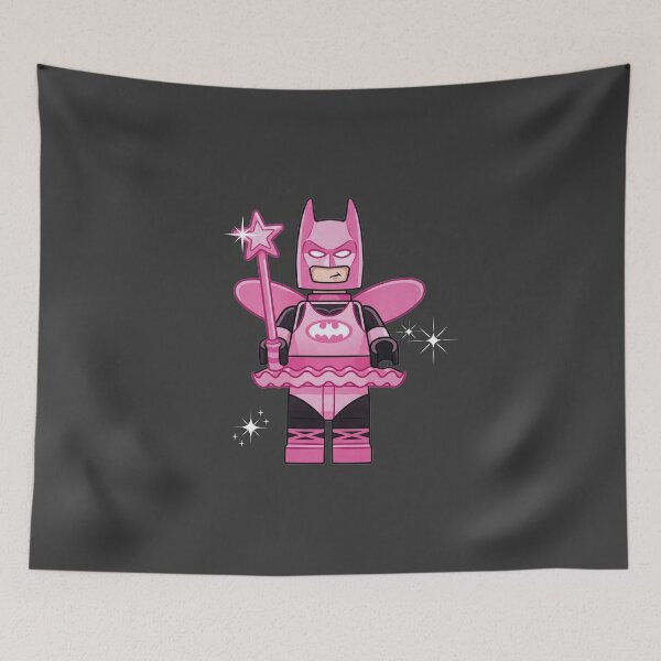 Item preview, Pink Fairy Batman - Lego Superhero designed and sold by minim.iart.