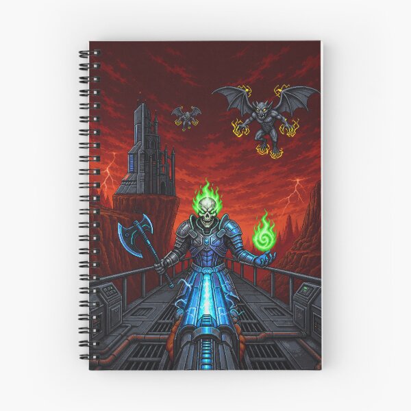 Item preview, Facing Down The Hordes Of Evil | Shotgun Charged | Faux Retro FPS Screenshot | Pixel Art designed and sold by GRAIL-PIXXAILL.